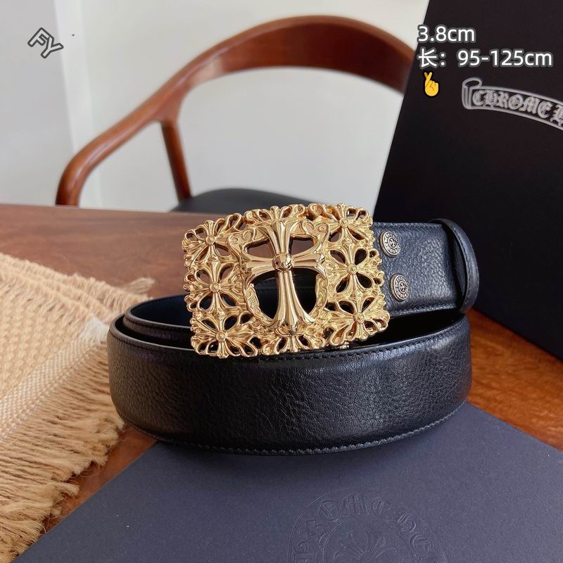 Chrome Hearts belt 38mmX95-125cm 8L90